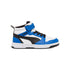 Sneakers alte bianche, blu e nere da bambino Puma Rebound v6 Mid AC+ PS, Brand, SKU s342500245, Immagine 0